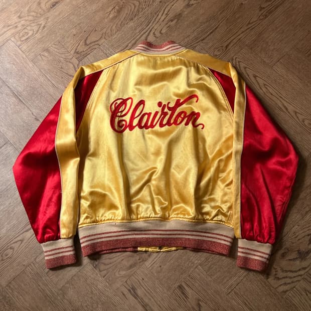 [M]Sugar Cane 슈가케인 새틴 스카잔 자켓