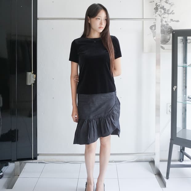 MOSCHINO nylon skirt