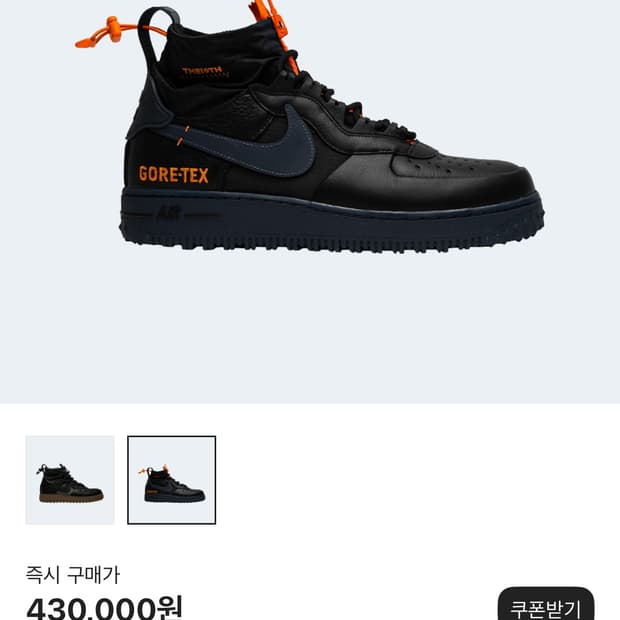 나이키 고어텍스 신발