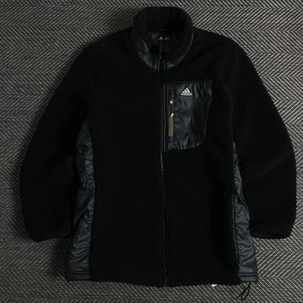 아디다스 하이로프트 쉐르파 플리스 자켓o 3653
