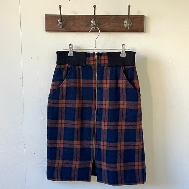 ERIC HOUSE 집업 울 스커트