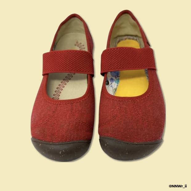 KEEN MARY JANE RED