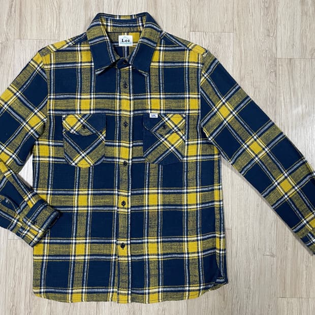 66) Lee 재팬 여성 체크 플란넬 워크셔츠(RRL&리바이스&폴로)