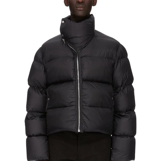 [46] 릭오웬스 25fw  터틀넥 퀼티드 다운 재킷