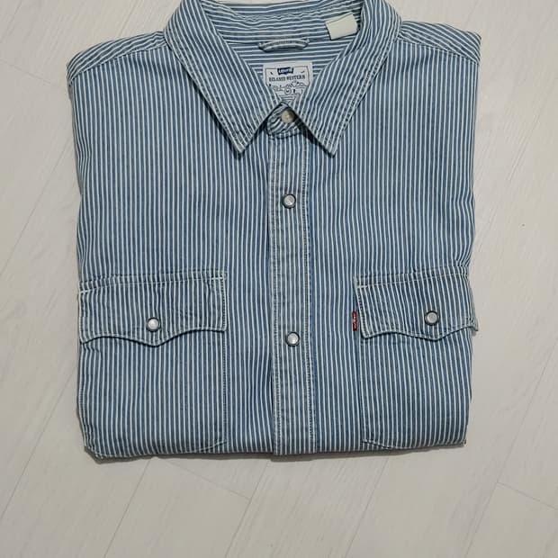 리바이스 웨스턴 반팔 셔츠