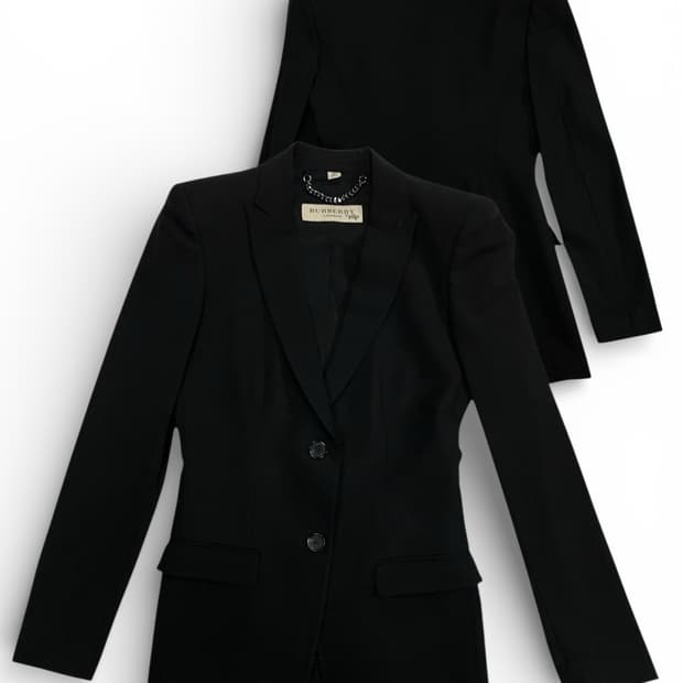 버버리 블랙 여성 정장 자켓 S