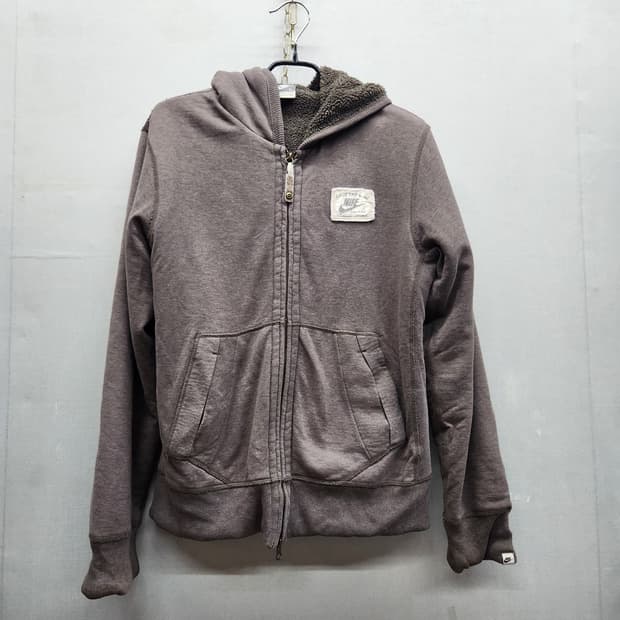 올드스쿨 나이키 스펠아웃 로고 투웨이 엘보패치 후드집업L(L)남여공용