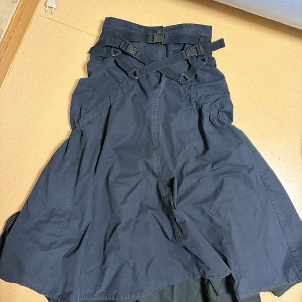 혜인서 g.o.a st 카고 롱 스커트