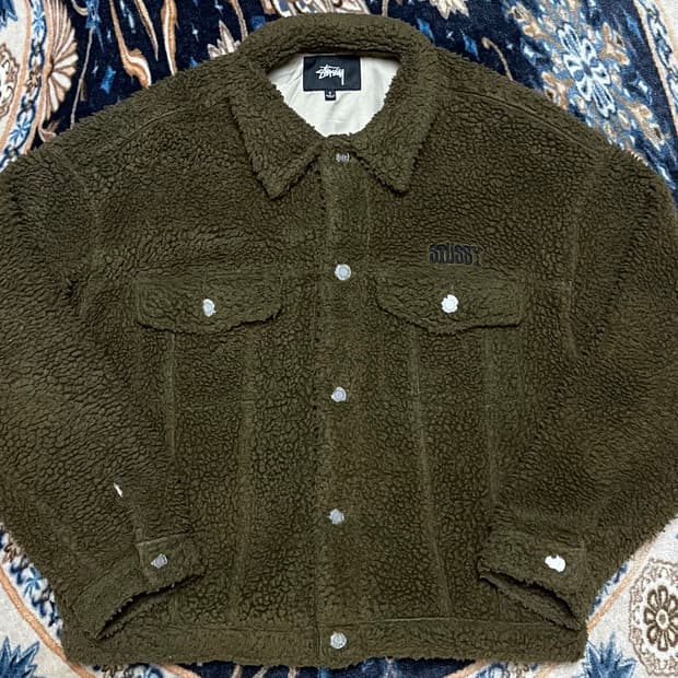 스투시 쉐르파 자켓