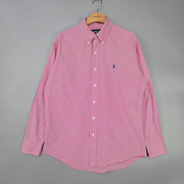 폴로 랄프로렌(Polo) 커스텀핏 깅엄 체크 셔츠 105