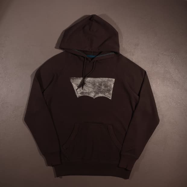 리바이스 프린팅 후드티