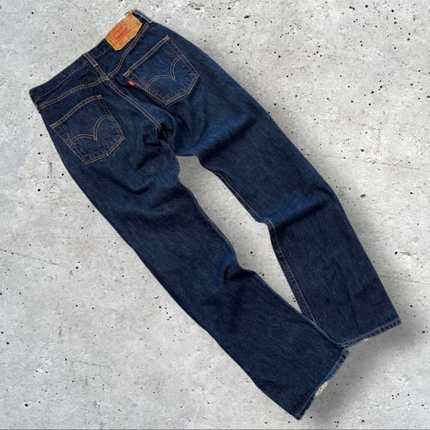 [29x32] 리바이스 501 오리지널 데님진 팬츠 청바지 D748