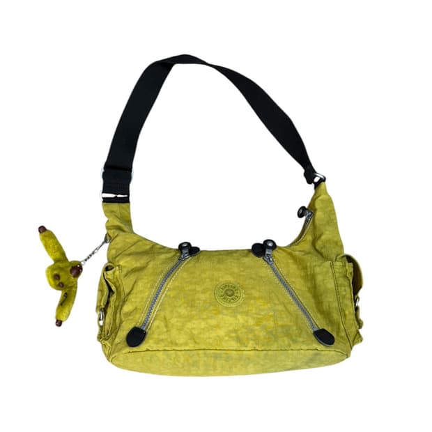 키플링 허니 머스타드에 라임 한스푼 숄더백  