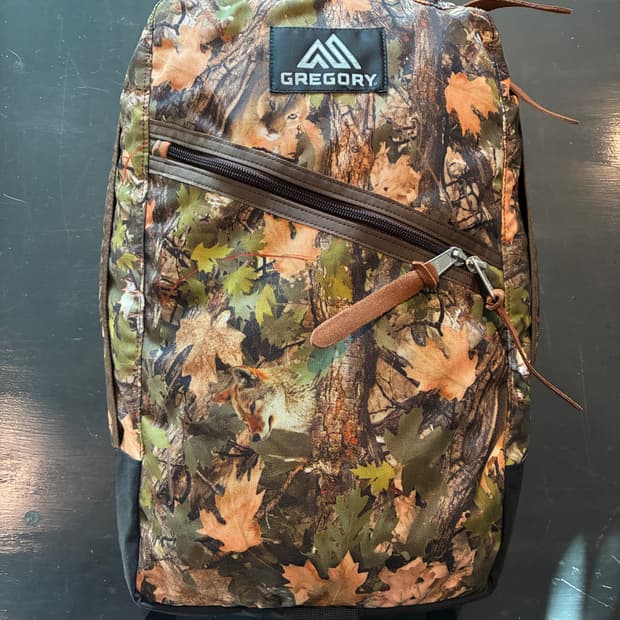 그레고리 코튼카모 리얼트리 백팩