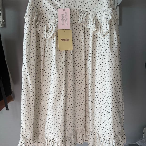 새상품)마가린핑거스 플라워스커트 FLORAL CORSET SKIRT