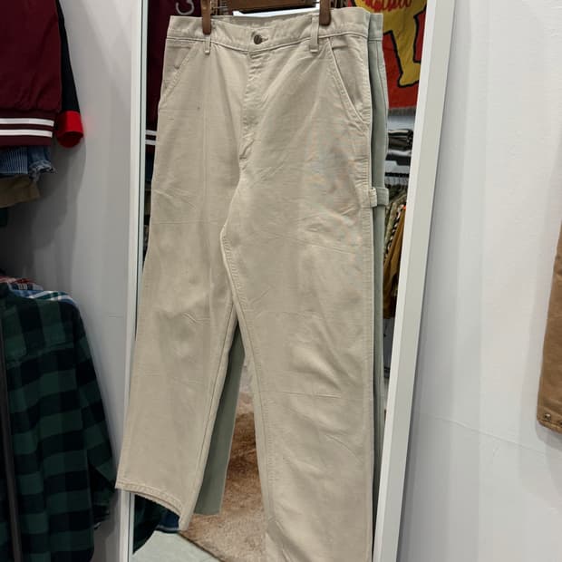90s Carhartt 칼하트 덕 캔버스 싱글니 카펜터 워크 팬츠 USA