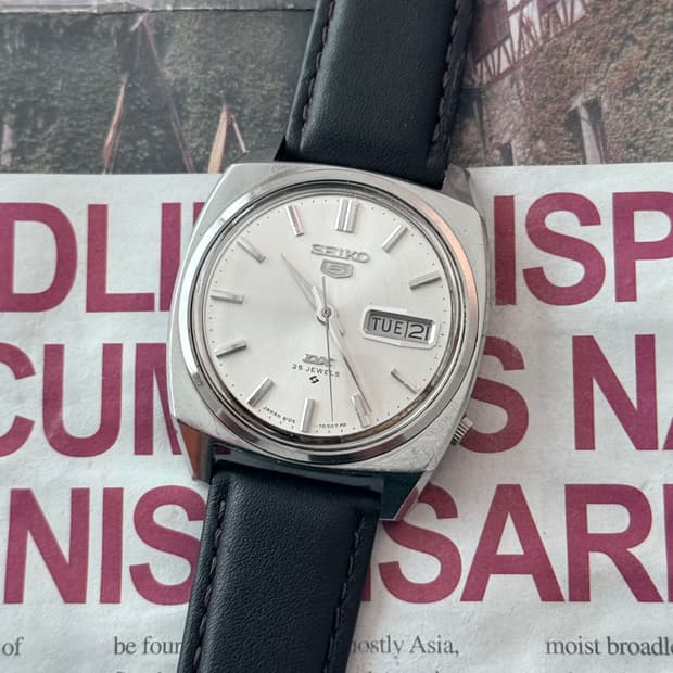 세이코 Seiko 5 DX 25석 데이데이트 오토매틱