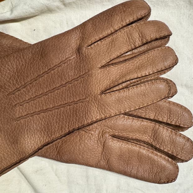 가죽장갑 이태리 메이드