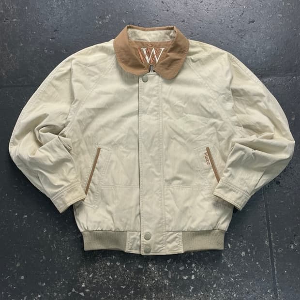 95-100 빈티지 블루종 봄버 자켓 