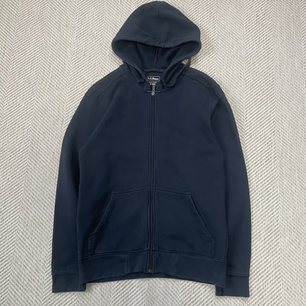 Ll bean 엘엘빈 네이비 후드집업  J03604