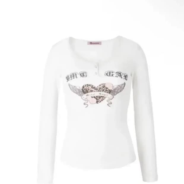 베이비메탈클럽 gal t 티셔츠 화이트