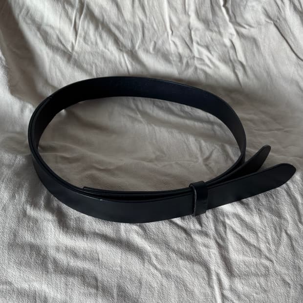 마르지엘라 레이어드 레더 벨트