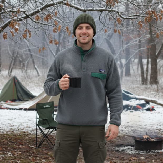 파타고니아 헤비웨이트 신칠라 풀오버 니켈 헌터그린 L
