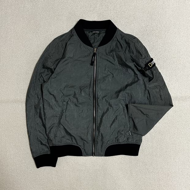 내셔널지오그래픽 미노우 블루종 점퍼