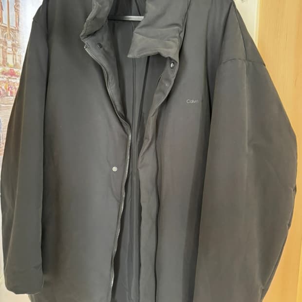 L) ck 켈빈클라인 하프 패딩