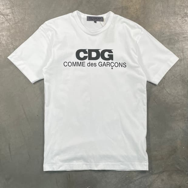 꼼데가르송 cdg로고 반팔 티셔츠
