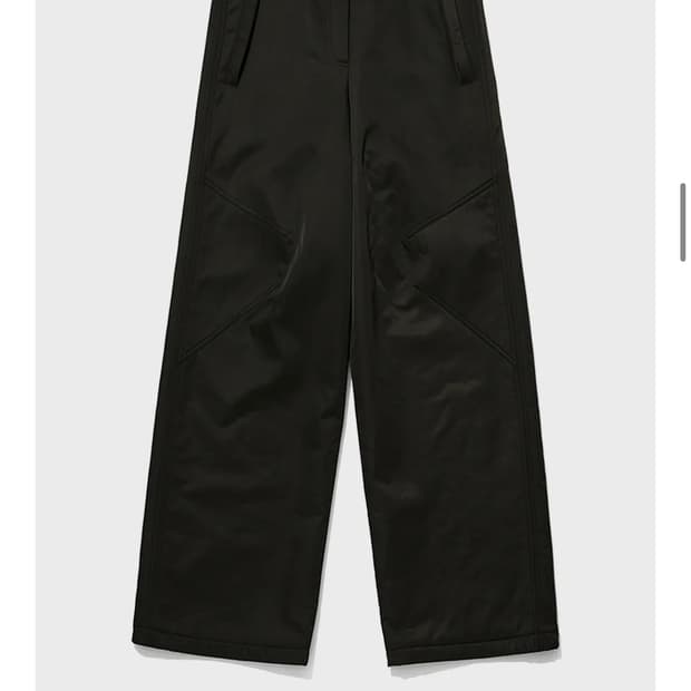 오픈와이와이 INSULATED WIDE-LEG PANTS (BROWN)