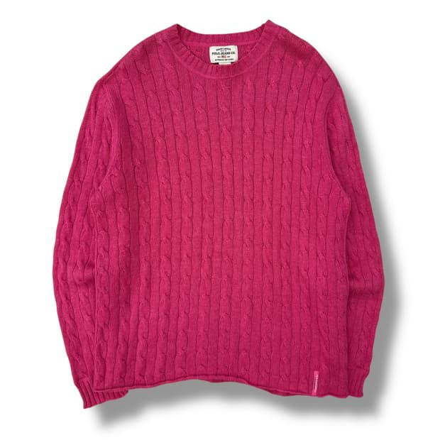 폴로진스 꽈배기 니트 r1947