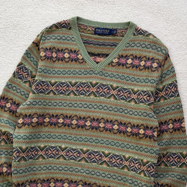 폴로 페어아일 노르딕 니트