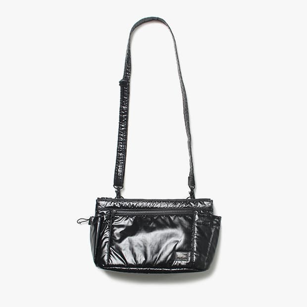  PORTER "Black Coating Shoulder Bag"