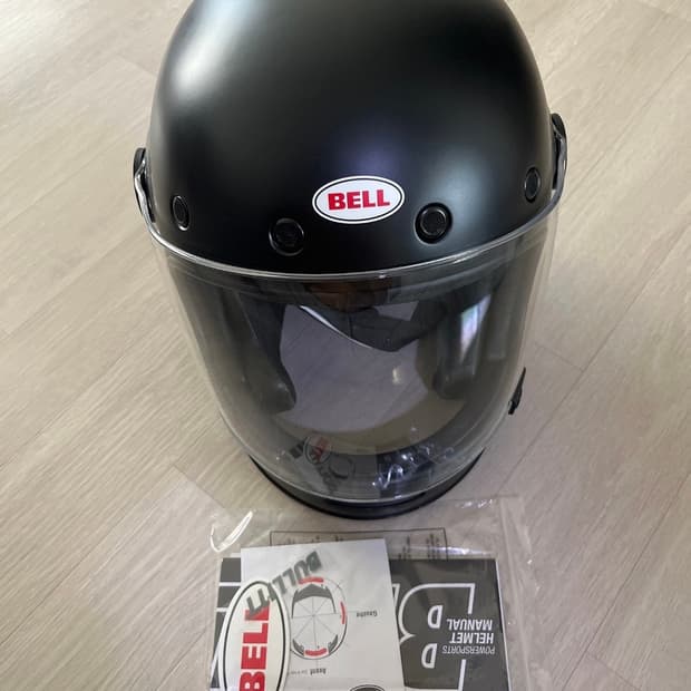 벨 불릿 솔리드 무광 블랙 S 새상품