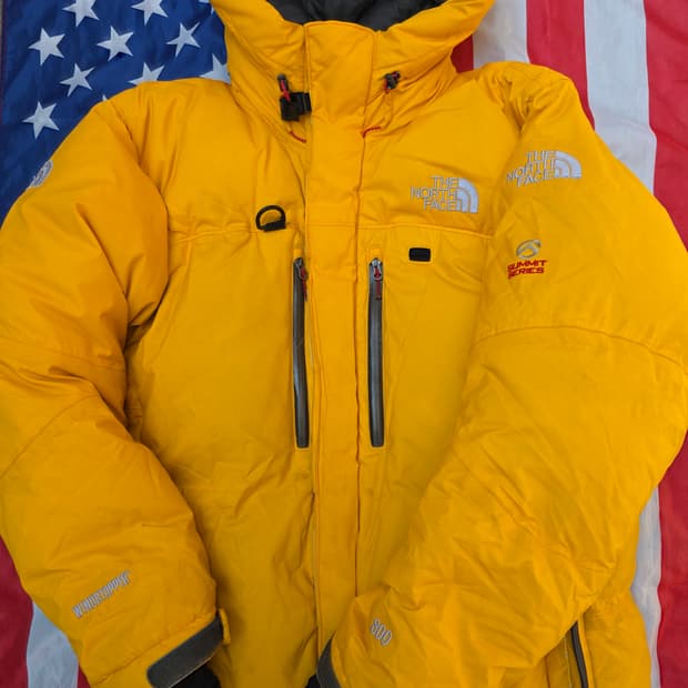노스페이스 히말라야 옐로우 XL