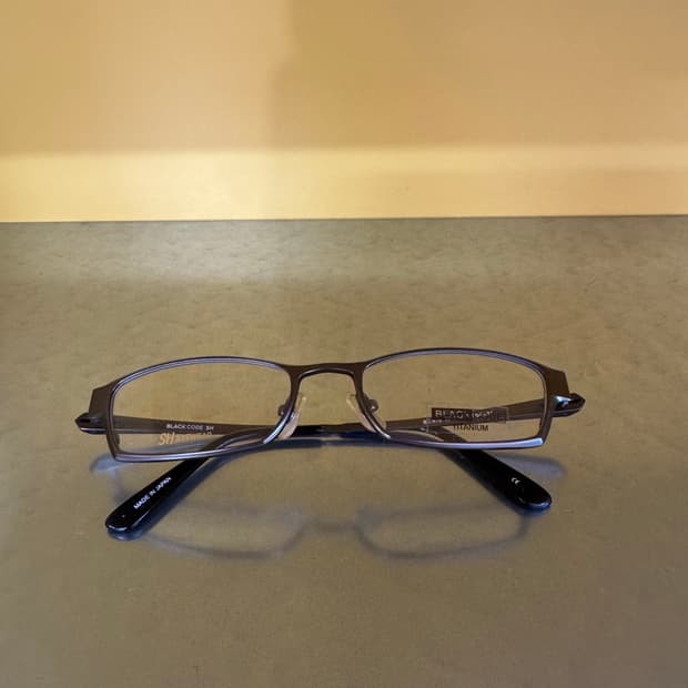 BLACK CODE SH 티타늄 슬림 스퀘어 프레임