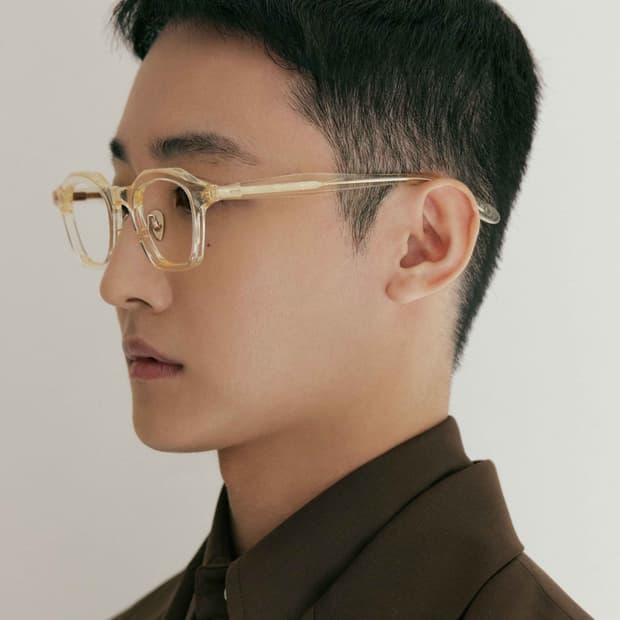 윤베를린 x 라보토리 MICONISM 001 YQ 옐로우 쿼츠 안경