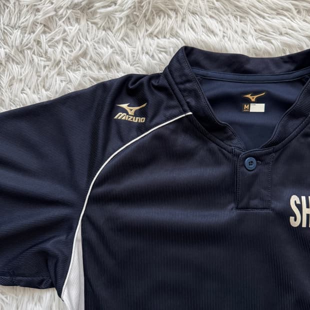 MIZUNO 일본빈티지 기능성 야구 반팔 빈티지반팔 미즈노반팔 야구운동복