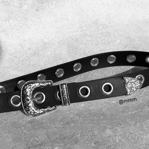 [Unisex] 아일렛 웨스턴 클래식 벨트