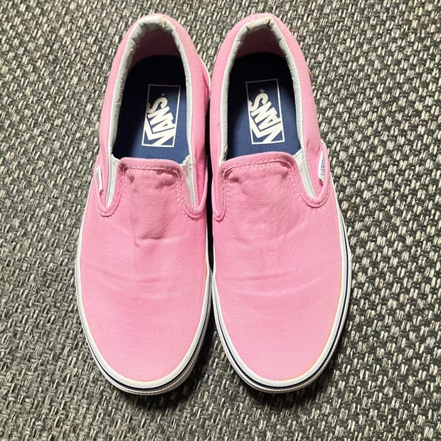 [235mm] 반스 핑크 슬립온