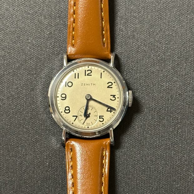 제니스 빈티지 수동 시계 (1938년)