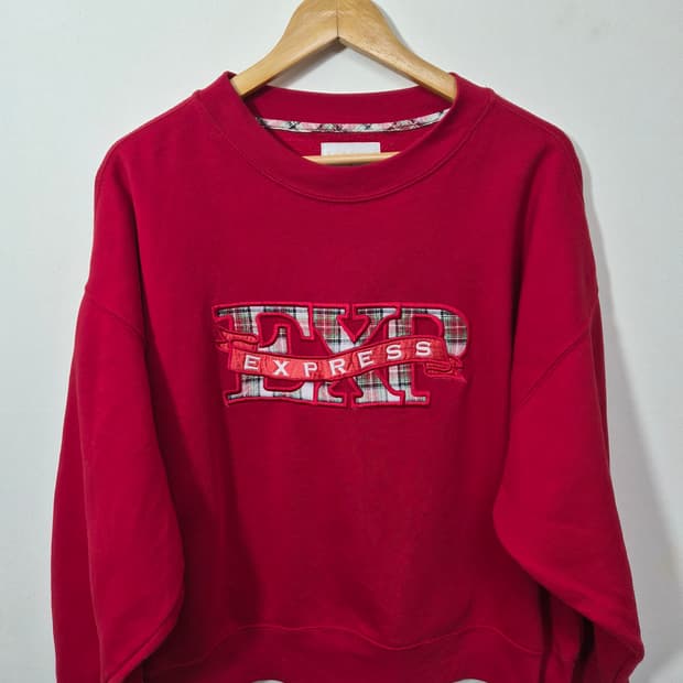 USA 메인 자수 맨투맨 M - M10