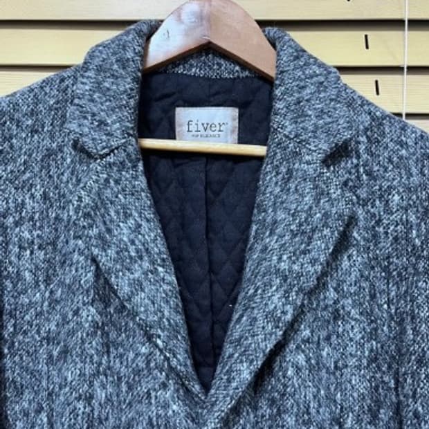 시리즈 파이버 남성 라나울혼방 누빔코트 L/100사이즈추천