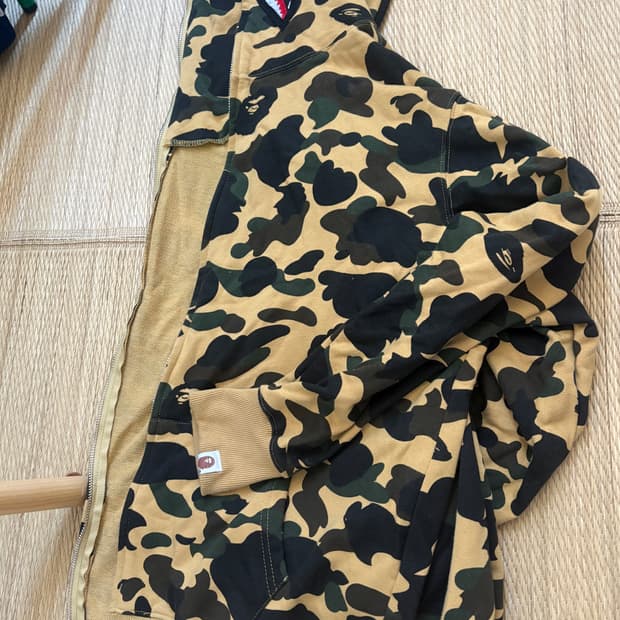 베이프 후드집업