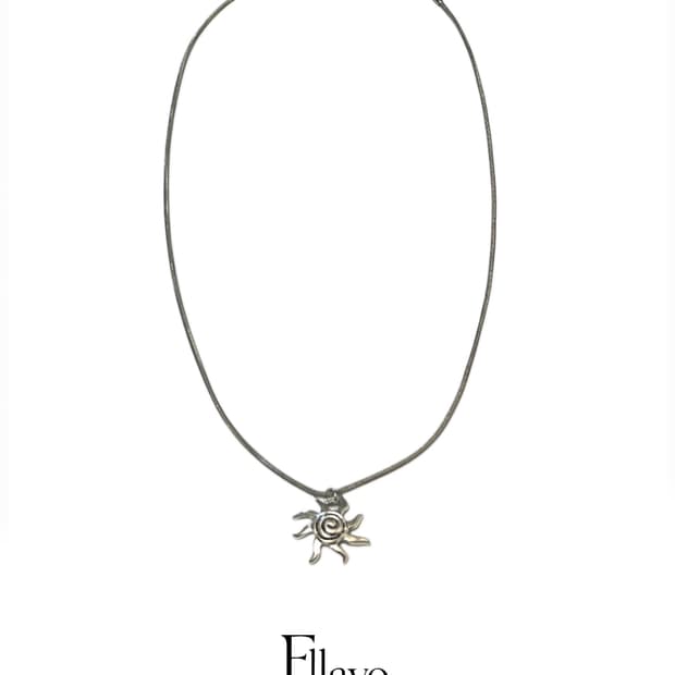 Sunstone Silver Chain