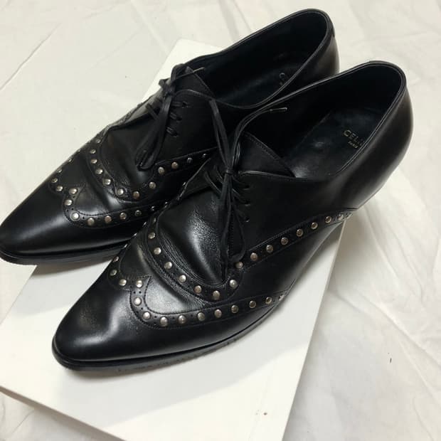 42.5) 에디기 셀린 스터드 로퍼