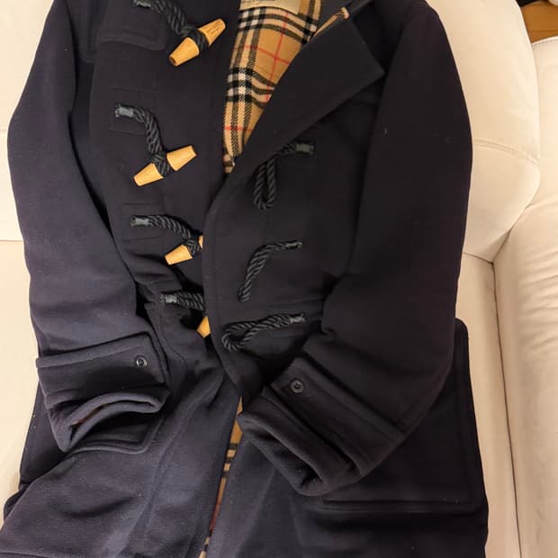 버버리 클래식 더플코트