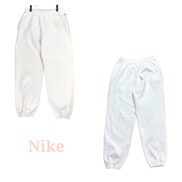 나이키 nrg 화이트 조거팬츠