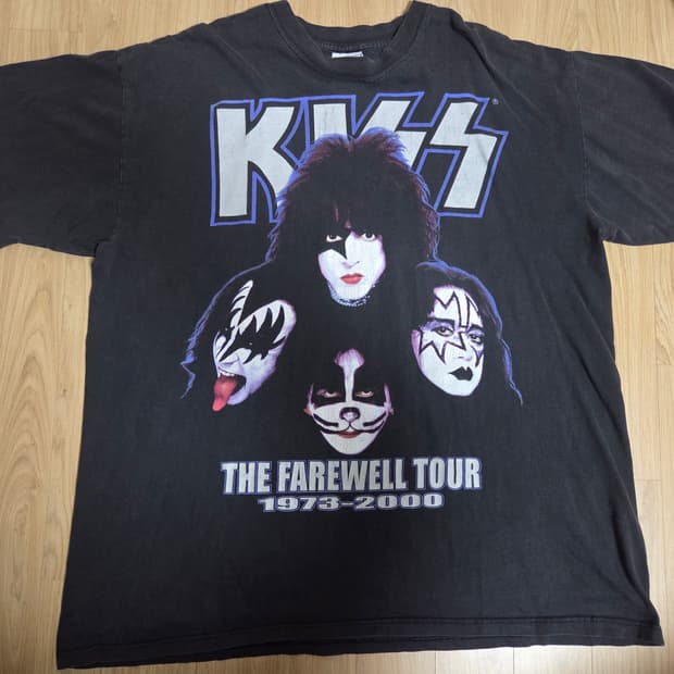 00's Kiss Tour 밴드티 XXL
